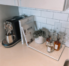 How to Style a Home Coffee Bar