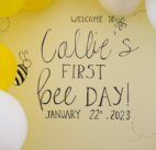 Callie’s First Bee Day Party
