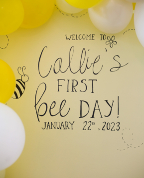Callie’s First Bee Day Party