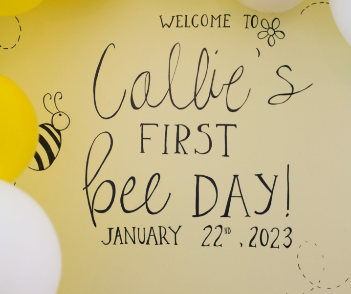 Callie’s First Bee Day Party